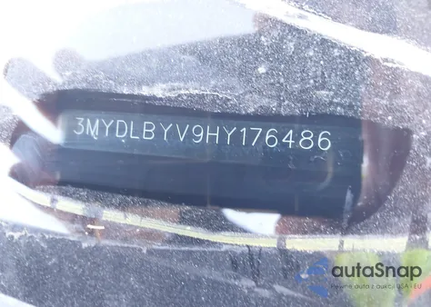 2017 Toyota Yaris Ia z USA, uszkodzony, nr VIN 3MYDLBYV9HY176486